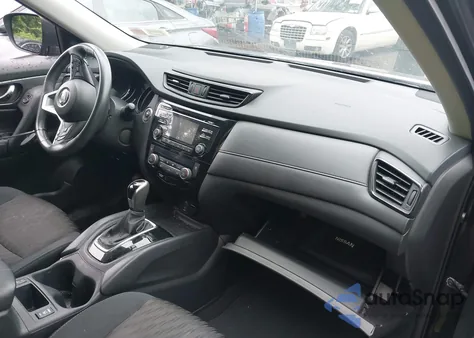 2017 Nissan Rogue Sv из США, поврежденный, VIN 5N1AT2MV8HC824587